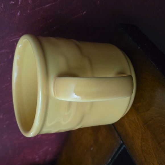 Longaberger Mug Pottery Woven Traditions Ivory Cream Coffee Mug Cup 12oz - Picture 4 of 8